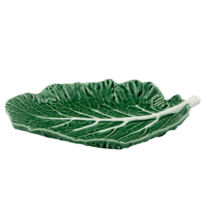 Bordallo Pinheiro Natural Couve Cabbage Leaf Plate